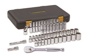 GEARWRENCH SET SKT STD/DP 1/2“DR 6PT 49PC SAE/MET