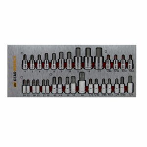GEARWRENCH 32Pc Hex & Torx Bit Set in EVA Tray