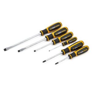 GEARWRENCH 6 Pc. Phillips©/Slotted Dual Material Screwdriver Set