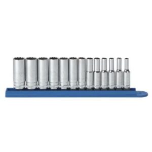 GEARWRENCH Set Socket Dp Met 1/4“ r 12Pt 13Pc