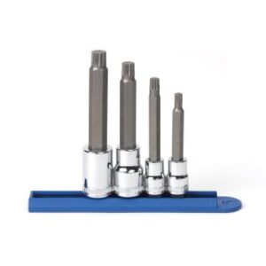 GEARWRENCH Set Socket Bit Met 3/8 inch & 1/2 inch r 12Pt 4Pc