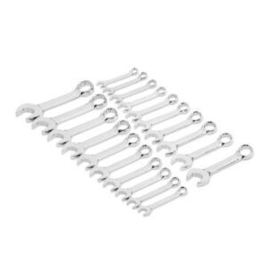 GEARWRENCH Non-Ratcheting Wrench Set 12Pt Stubby SAE/Metric 20Pc  NEW