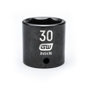 GEARWRENCH 1/2“ Drive 6 Point Standard Impact Metric Socket 30mm