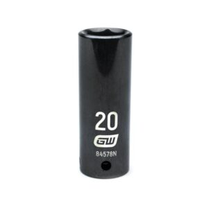 GEARWRENCH 1/2“ Drive 6 Point Deep Impact Metric Socket 20mm