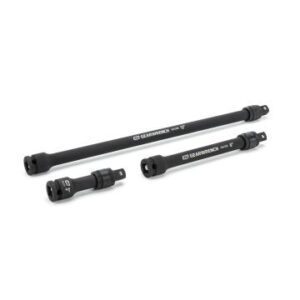 GEARWRENCH 3 Piece Sae 3/8“ Drive Locking Socket Extension Set