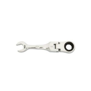 GEARWRENCH 3/8 inch 90-Tooth 12 Point Stubby Flex Combination Ratcheting Wrench